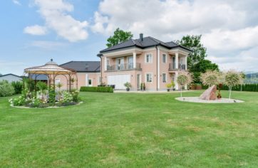 Immobilien-Fotografie Außenanlage Einfamilienhaus