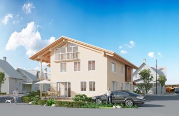 3D Rendering eines 2D Bauplans 3D Rendering eines 2D Bauplans