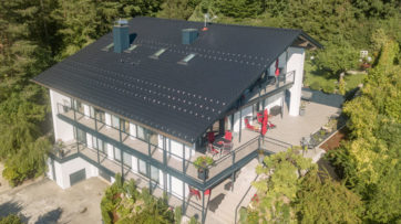 Drohnen Aufnahme Ferienanlage Drohnen Aufnahme Apartment Gebäude